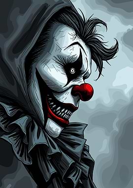 gothic clown