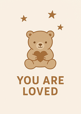 You Are Loved Teddy Bear Nursery