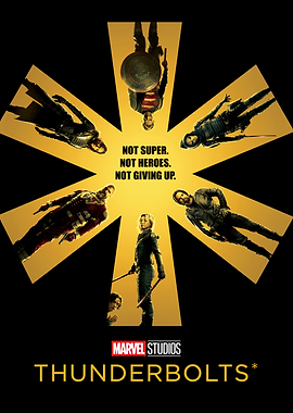Thunderbolts Team Asterisk Theatrical Poster