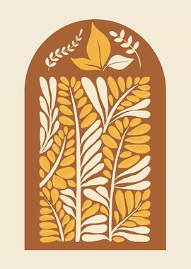 Floral Archway Illustration