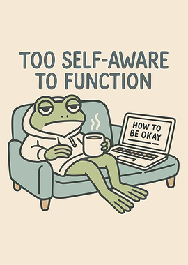 Funny Existential Frog Quote