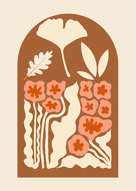 Floral Archway Illustration