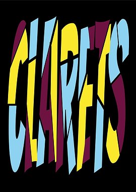 Clarets Typography Art