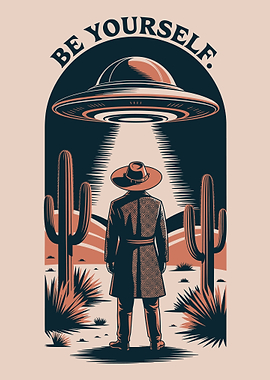 Be Yourself: Alien Abduction in Desert