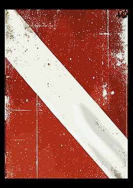 Distressed Scuba Dive Flag