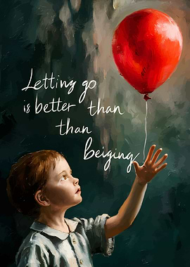 Letting Go: Boy and Red Balloon