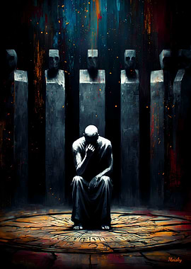 The Monument to the First Lie – The One Who Lowered His Gaze