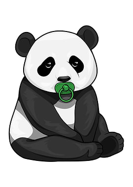 Panda Baby Pacifier