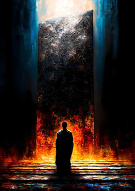 The Pilgrim Before the Sealed Gate – The One Who Dared to Stand