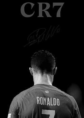 Cristiano Ronaldo CR7 Portrait