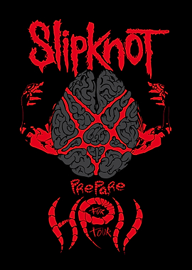 Slipknot Prepare for Hell Tour Artwork