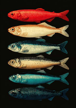 Vintage Fish Illustration | Fishing Wall Art