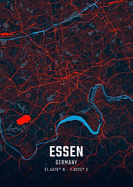 Essen City Map