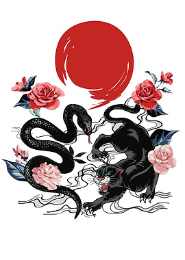 The Japanese Gangs Panther and Snake
