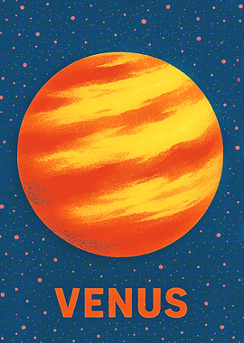 Venus Planet Art