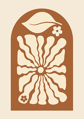 Floral Archway Illustration