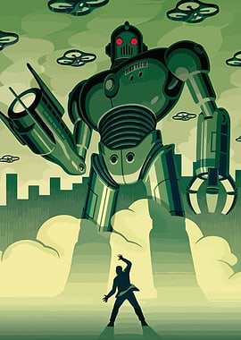 Giant Robot Confrontation