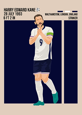 Harry Kane Illustration