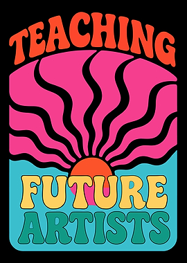Teaching Future Artists Retro Design