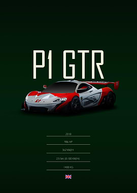 2018 McLaren P1 GTR