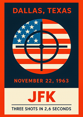 JFK Assassination Poster - Dallas, Texas