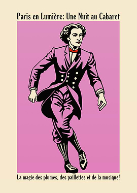 Paris Cabaret Poster Art
