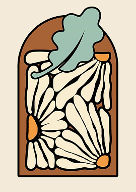 Floral Archway Illustration