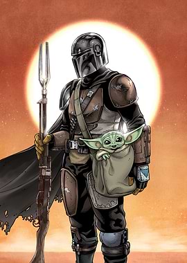 Mandalorian Manga - power pose