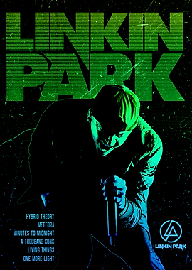 Linkin Park Concert Poster
