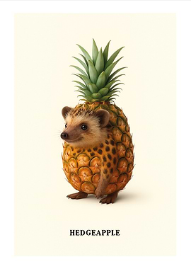 Hedgeapple: Hedgehog Pineapple Hybrid