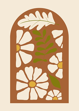 Floral Archway Illustration