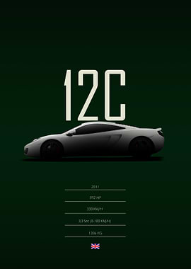 2011 McLaren 12C