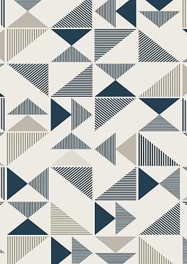 Geometric Triangle Pattern