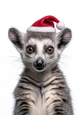 Festive Ringtail Portrait