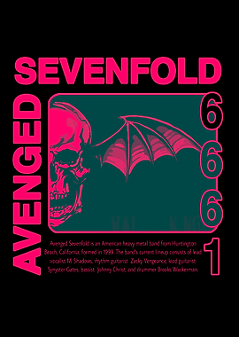 Avenged Sevenfold Band Poster