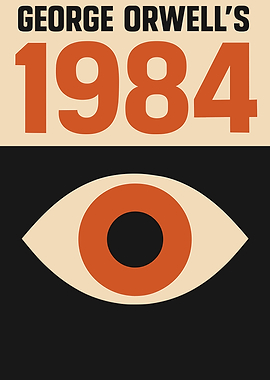 George Orwell's 1984 Book Cover