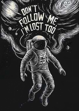 Don’t Follow Me, I’m Lost Too - Space Existentialism