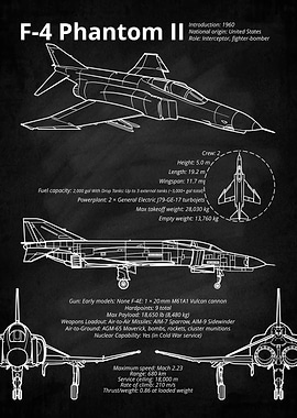 F-4 Phantom II Blueprint