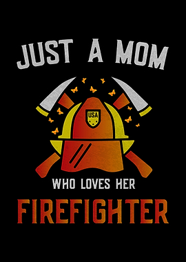 Firefighter Mom Graphic Design