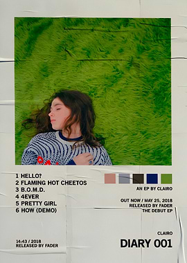 Clairo - Diary 001 EP Cover