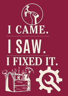 I Came, I Saw, I Fixed It