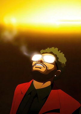 The Weeknd Portrait