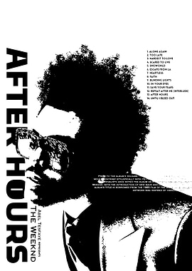 The Weeknd - After Hours Album Art