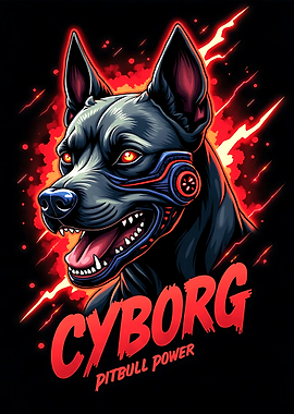Cyborg Pitbull Power