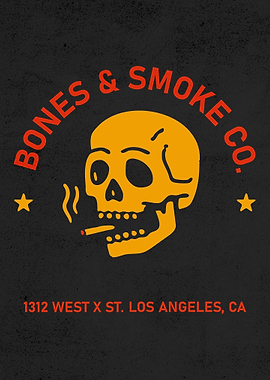 Bones & Smoke Co. Skull Design