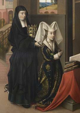 Isabell from Portugal with St. Elisabeth
