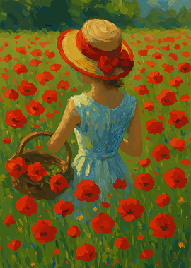 Poppy Field Girl