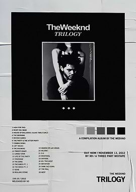 The Weeknd - Trilogy Album Cover