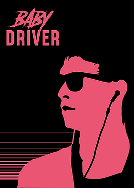 Baby Driver Minimalist Poster