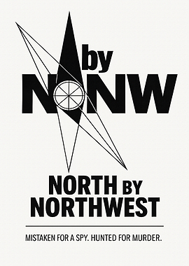 North by Northwest Movie Poster